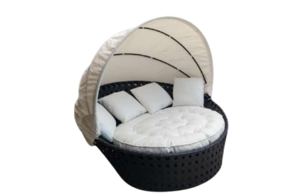 Chaise Pêssego com Cobertura